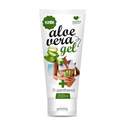 Gel di aloe vera (con D-pantenolo), 200 ml